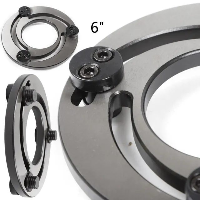 6 inch Jaw Boring Ring Heat Treatment Steel Soft Jaw Boring Ring CNC Adjustable