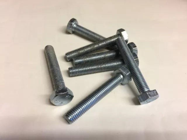 5/16 BSF x 1 1/4" long Hexagonal Head Set Screw (Pack of 5) - BZP  -D5