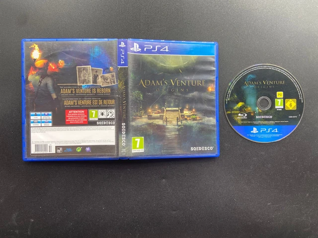 Jeu Adam's venture PlayStation 4 en boite PS4 Sony FR