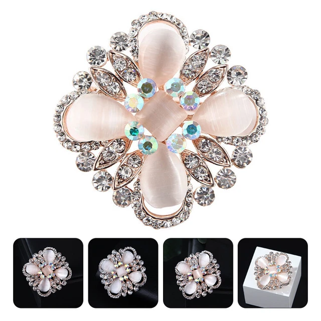 Spilla croce matrimonio cristallo sciarpa strass corsetto regalo di nozze
