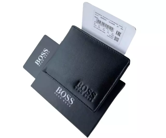 Hugo Boss Original Leather Wallet Credit Card, Notes & Coins for Christmas Gift