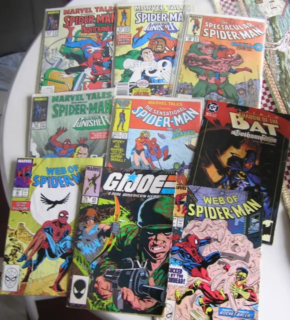 Lot Of 9 Marvel Tales Comics