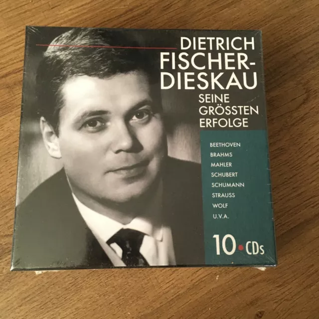 Dietrich Fischer-Dieskau – Seine Grössten Erfolge - BOX 10 CD FACTORY SEALED