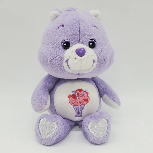 CARE BEARS SHARE Bear 8” 20th Anniversary Collectors Edition Bean Plush
