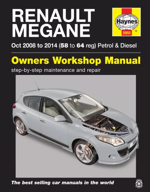 Renault Megane (08 - 14) Haynes Repair Manual (Paperback)