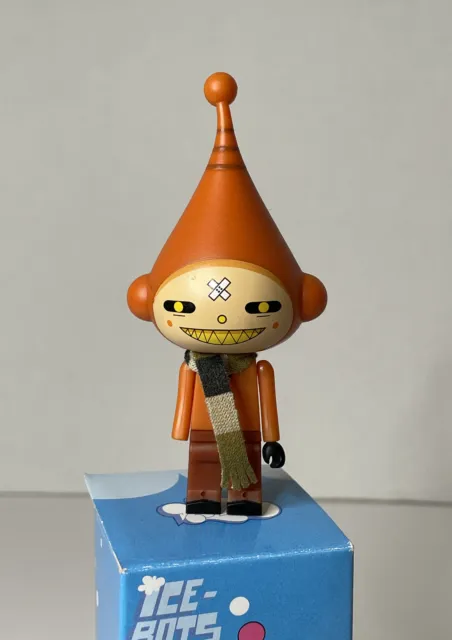 Dalek Orange Ice Bot - Kidrobot Designer Vinyl Art Figure - Open Blind Box