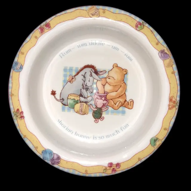 WINNIE THE POOH Dish by Royal Doulton Gift Collection Hand Crafted