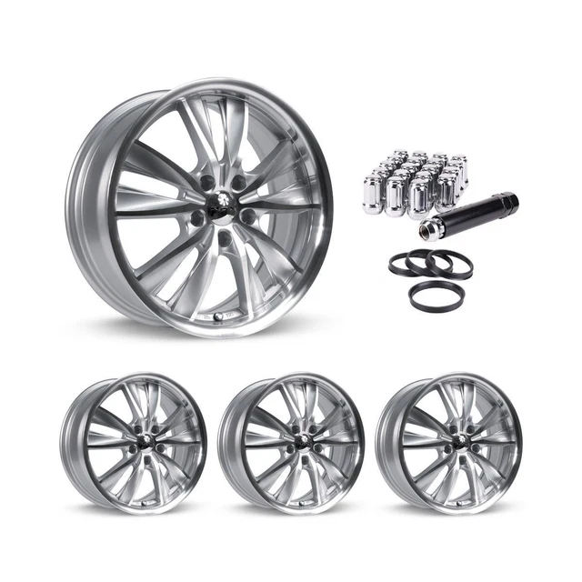 SET OF 4 RTX Twist Silver Alloy Wheel Rims for Acura Honda P30974 17x7 ...
