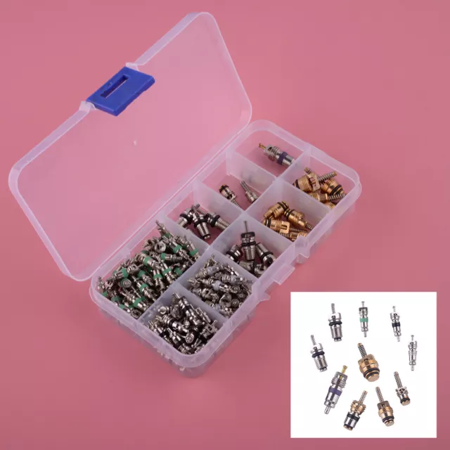 Noyau de valve à C.A. Protable 134Pc pour kit d'assortiment climatisation R134A