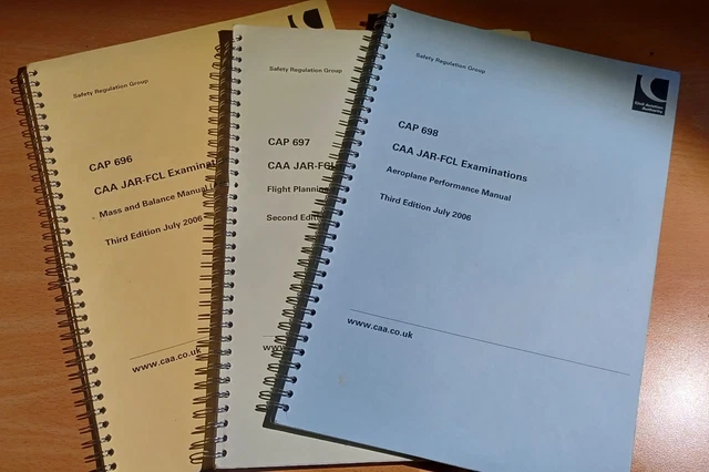 CAP 696,CAP 697,Cap 698(Mass and balance, Flight planning & Performance Manual)