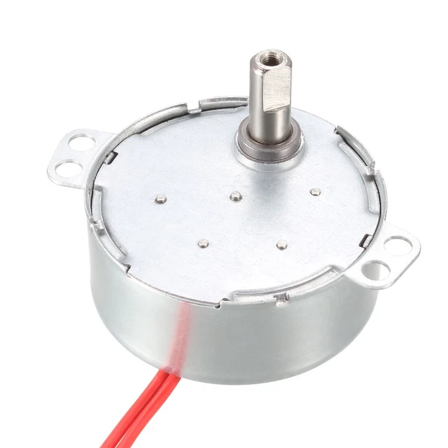 Moteur Synchrone Tournant AC 220-240V 10-12RPM 50-60Hz 4W - Marque Uxcell - Neuf