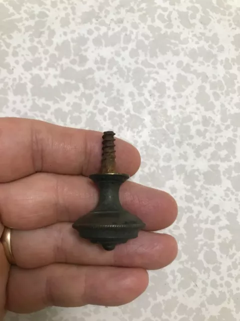 RARE 18th CENTURY CHIPPENDALE Period Original KNOB! Georgian EARLY AMERICANA!
