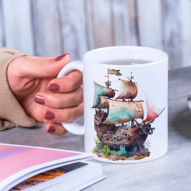 Série Mugs Navires
