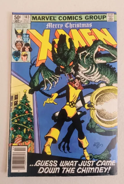 UNCANNY X-MEN 143 newsstand xmen wolverine cyclops xavier phoenix beast avengers