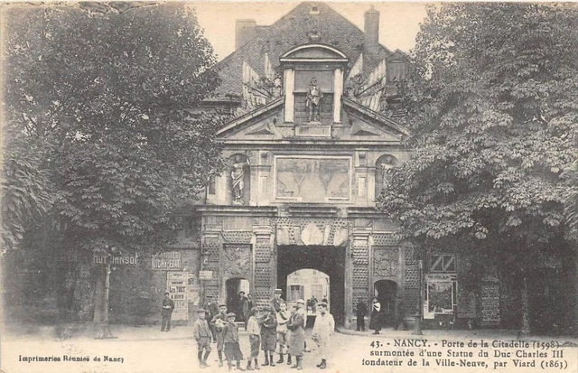 CPA 54 NANCY PORTE DE LA CITADELLE (animée