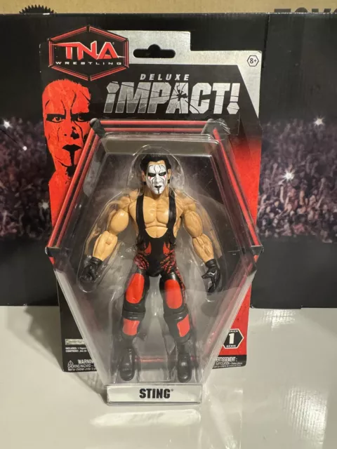 WWE, TNA, WWF - Sting Deluxe Impact Wrestling Figure Series 1 AEW