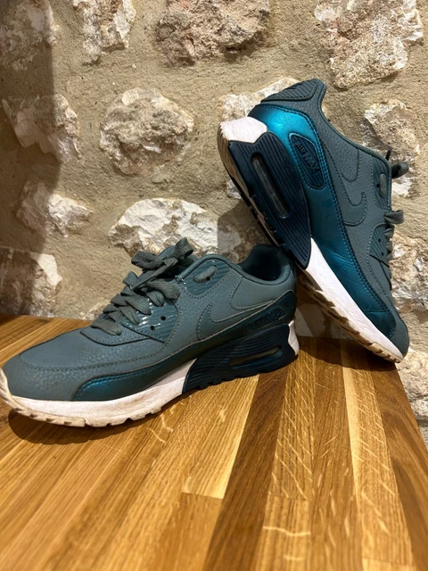 Scarpe da ginnastica Nike Air Max blu taglia UK 4 US 6,5 EUR 37,5 junior