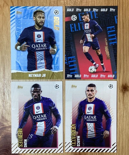 MATCH ATTAX 2020/21 Le8G Kylian Mbappe (Psg) Gold Limited