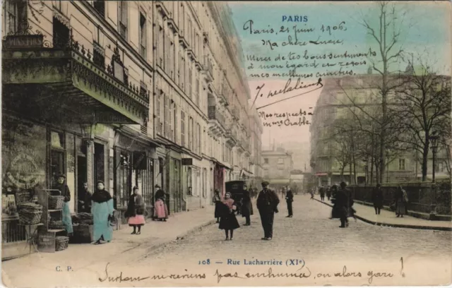 CPA PARIS 11e - Rue Lacharriere (143322)