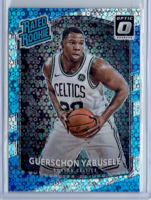 GUERSCHON YABUSELE 2017-18 Donruss Optic DISCO RATED ROOKIE #154 Celtics