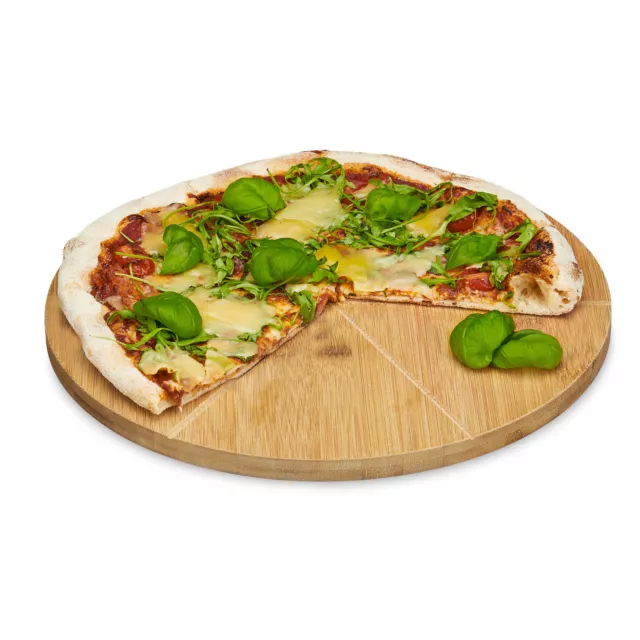 Planche à pizza en bois FSC Ø 38 cm - Ah Table ! 