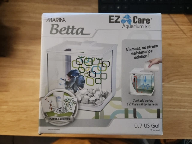 Marina EZ Care Betta Kit, White-B4
