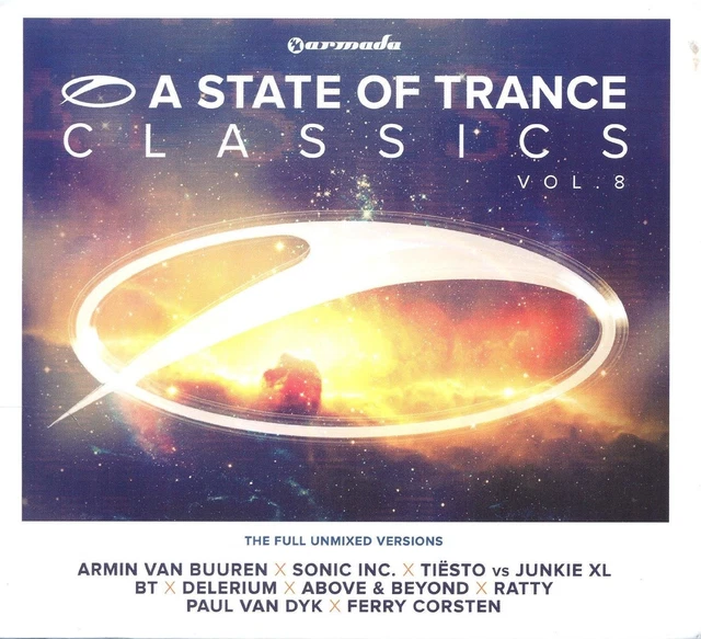 A State Of Trance Classics Vol.8 4 Cd New!