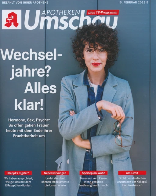 APOTHEKEN UMSCHAU 15.FEBRUAR 2023 Wechseljahre, wenn Speiseplan-Wahn ...