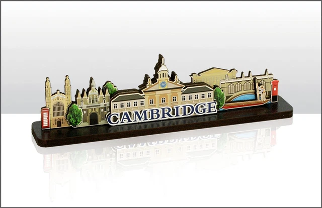 Cambridge Legno Modello 16 CM Università Ponte Dei Sospiri Fitzwilliam Museo