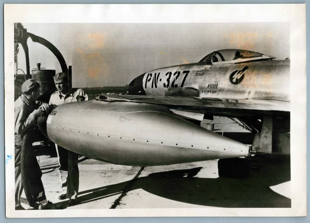 Lockheed P-80 Shooting Star Lt Col R L Petit 71St Fighter Squadron Press Photo
