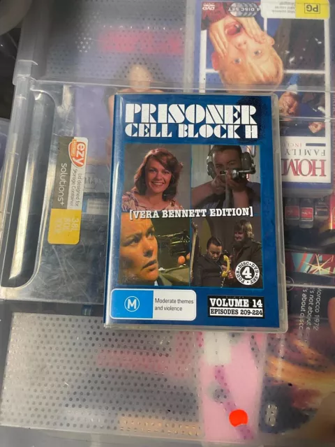 Prisoner Cell Block H Volume 14 Episodes Dvd Region All vgc rare oop t418