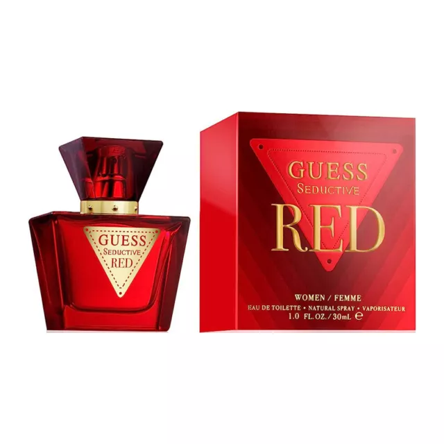 Guess SEDUCTIVE RED Women/Femme 1.0 oz (30 ml) EDT Spray NEW & SEALED