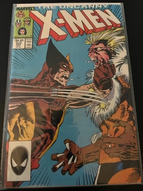 The Uncanny X-men #222 - MARVEL COMICS 1987 (Marauders and Madelyne Pryor)