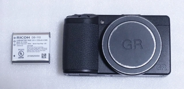 "Near Mint" Ricoh GR III 24.2 MP Digital Camera Black Some Defects