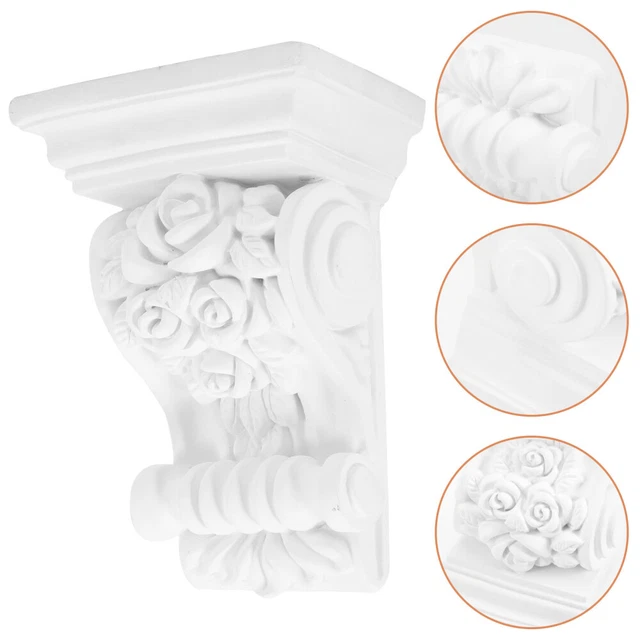 Soporte de consola estilo romano columna material de cosecha