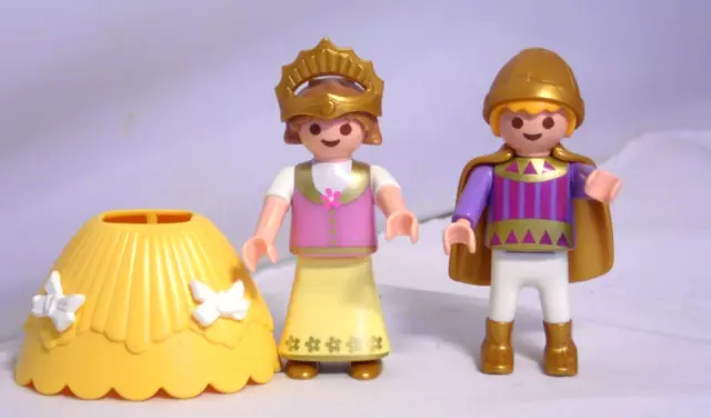 PLAYMOBIL 2 Kinder Junge Mädchen Prinz Prinzessin Königskinder zu König   #25
