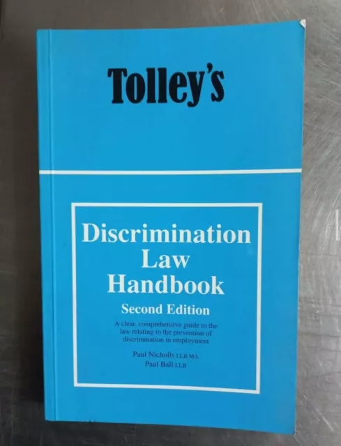 Tolley's Discrimination Law Handbook 2nd Ed