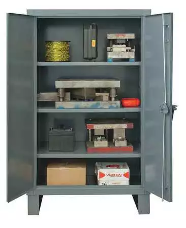 Durham Mfg Hdc-243666-3S95 12 Ga. Heavy-Duty Steel Storage Cabinet, 36 In W, 66