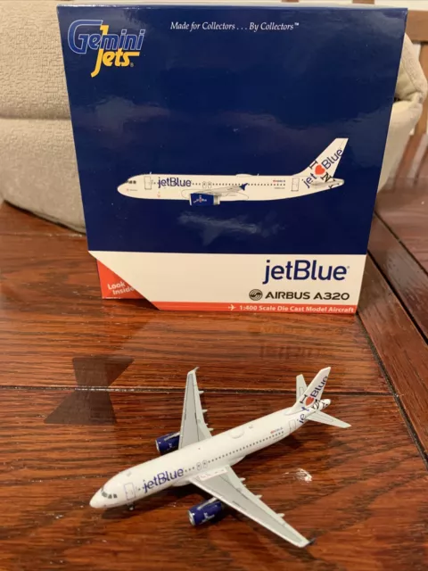 1:400 Gemini Jets JetBlue Airways A320-200 N586JB 72718 GJJBU1545 Airplane Model