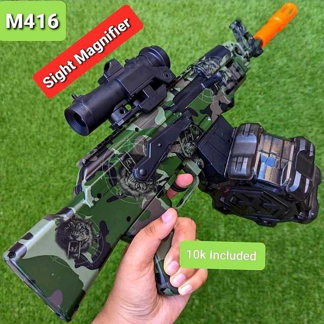 BIG M416 ASSAULT Rifle Gel Blaster Gun Pellet Outdoor Water Gun Army