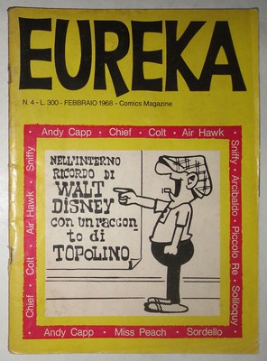 EUREKA n° 14 dicembre 1968 Comics magazine 