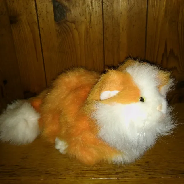 Plush 10" Gund Whiskas Kal Kan Orange White Cat Chuck Tush Tags
