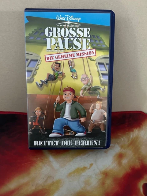 VHS - WALT Disney - Grosse Pause: Die geheime Mission - Rettet die ...