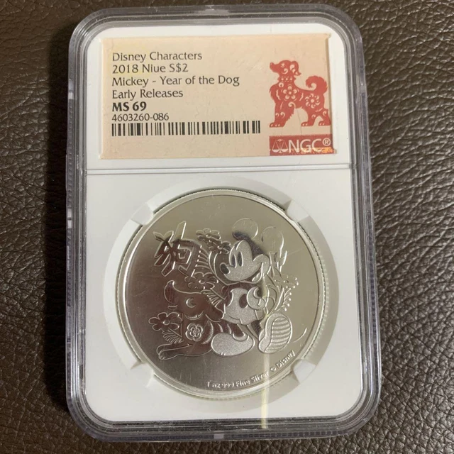 お買い物マラソン限定☆ 3オンス ディズニー ライオン キング NGC PF70