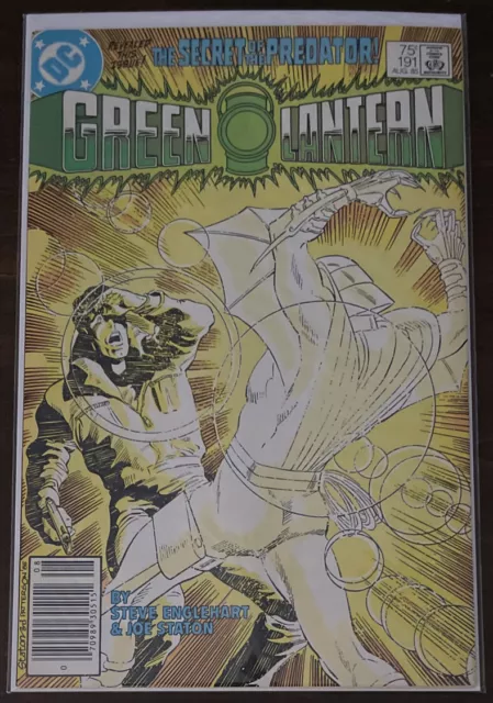 Green Lantern #191 NM- 9.2 NEWSSTAND EDITION DC COMICS 1985