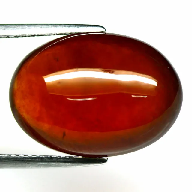 Shola Vrai 15,18 Carats Naturelle Hessonite Grenat De Ceylan