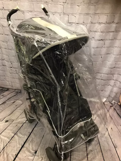 PVC Raincover Rain Cover  fits the Maclaren Techno XT Stroller Pushchair Buggy