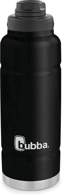 Bubba Stainless Steel Trailblazer Water Bottle With Straw Rubberized 40 OZ