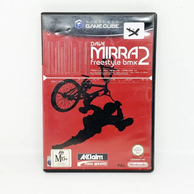 DAVE MIRRA FREESTYLE BMX Nintendo Gamecube Free Shipping