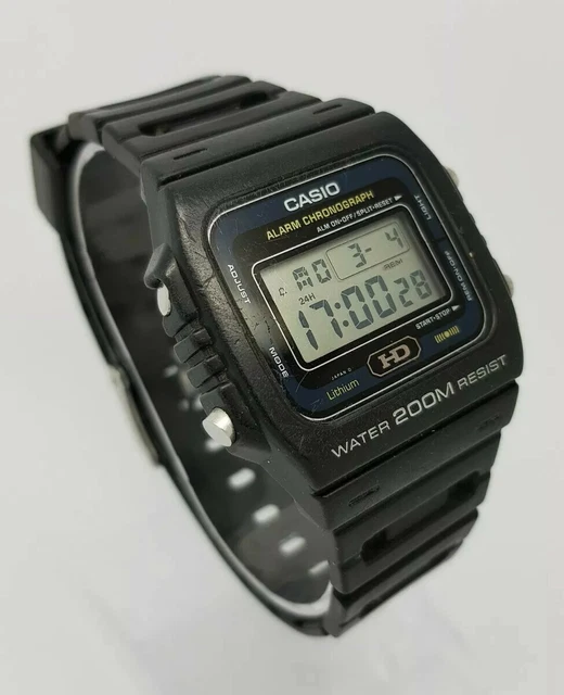 CASIO DW-240 DIGITAL watch HD 200m WR from 1990s Module 690 Rare 